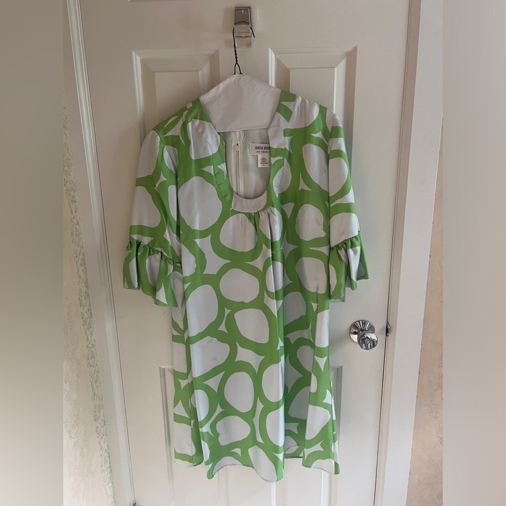 Skirtin Around Ruffle Sleeve Dress